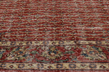 7 x 10 Vintage Turkish Sivas Rug 51538