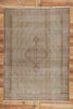 7 x 10 Vintage-Worn Persian Kerman Rug 53759