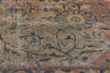 10 x 13 Vintage-Worn Persian Mahal Patchwork Rug 78601