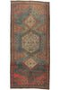 5 x 11 Vintage-Worn Persian Viss Rug 60978