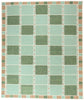12 x 15 Scandinavian Modern Green Swedish Inspired Kilim Rug 31317