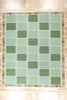 12 x 15 Scandinavian Modern Green Swedish Inspired Kilim Rug 31317