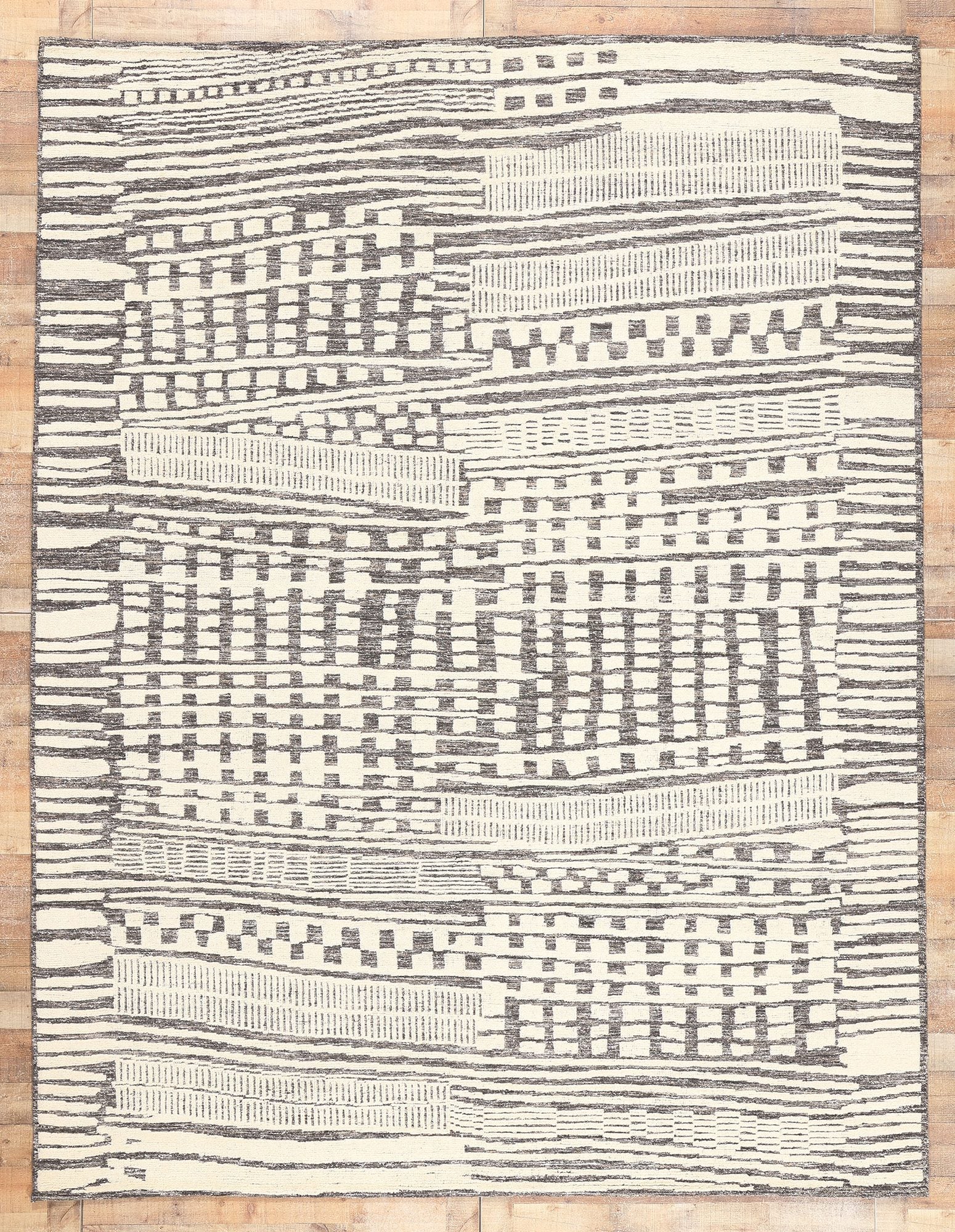 9 x 12 Modern Shibui High-Low Rug 30981
