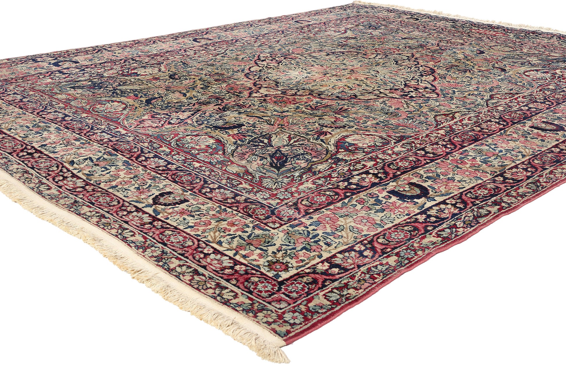 10 x 11 Signed Antique Persian Kermanshah Rug 78759