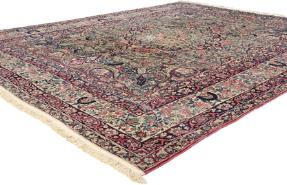 10 x 11 Signed Antique Persian Kermanshah Rug 78759