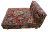 2 x 3 Antique Persian Slipper Chair 200003