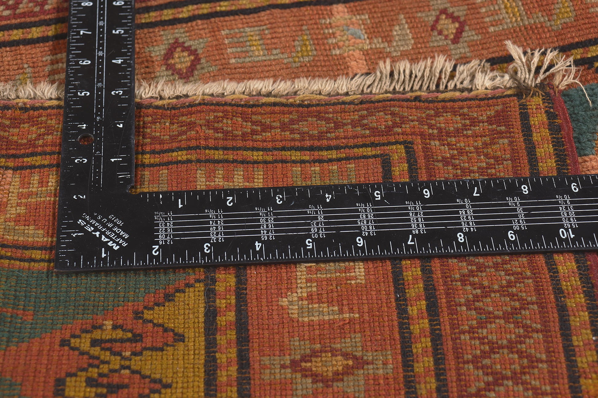 2 x 3 Antique Turkish Oushak Rug 78698���