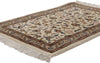 2 x 3 Vintage Beige Indian Kashan Rug 78696