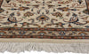 2 x 3 Vintage Beige Indian Kashan Rug 78696
