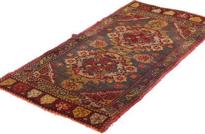 2 x 3 Vintage Turkish Yastik Rug 51200