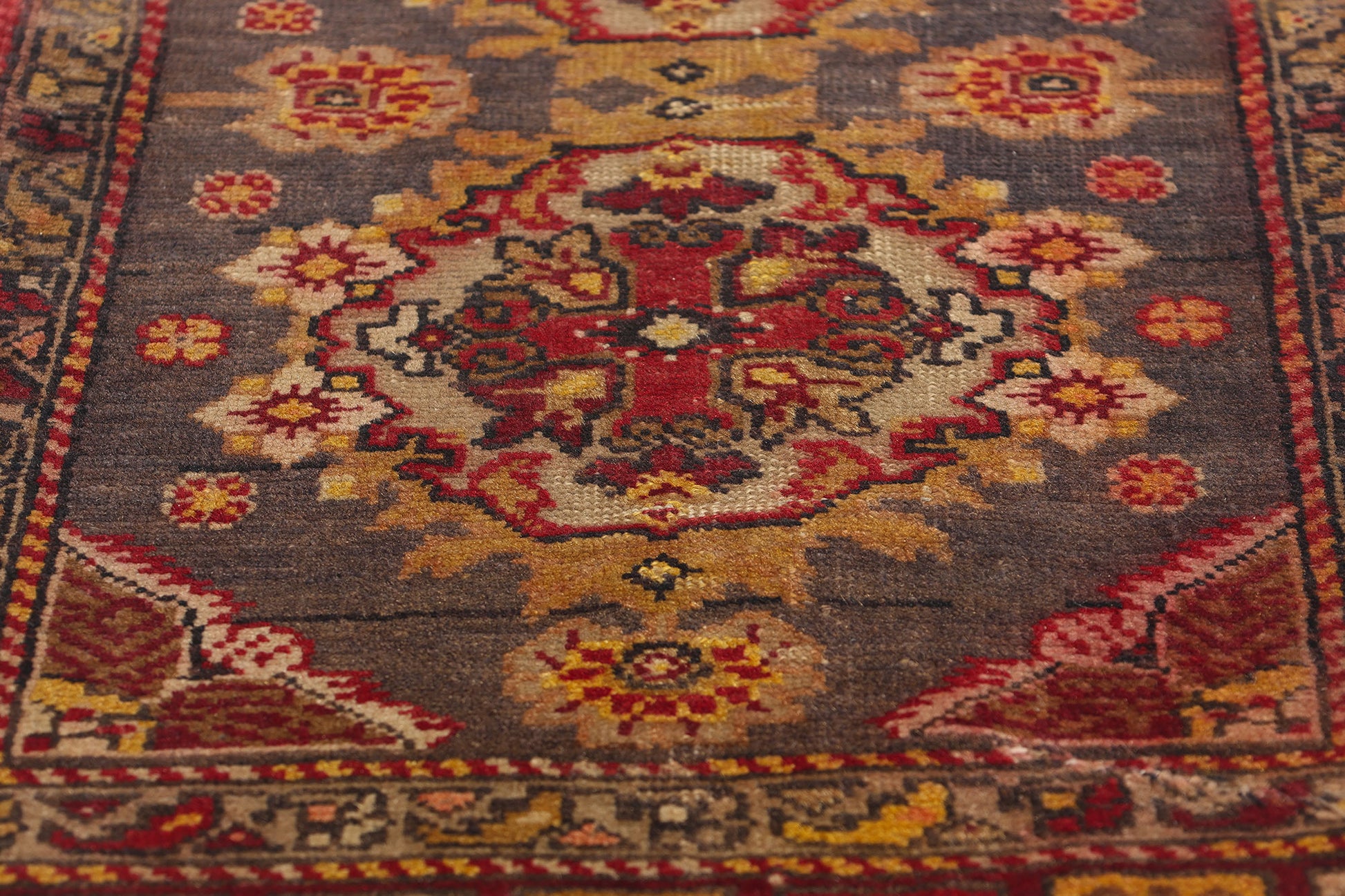 2 x 3 Vintage Turkish Yastik Rug 51200