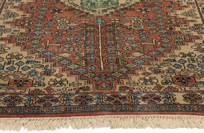 3 x 5 Vintage Indian Mahal Rug 78713