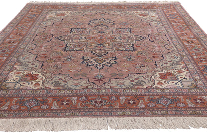 5 x 6 Vintage Persian Tabriz Rug 78686