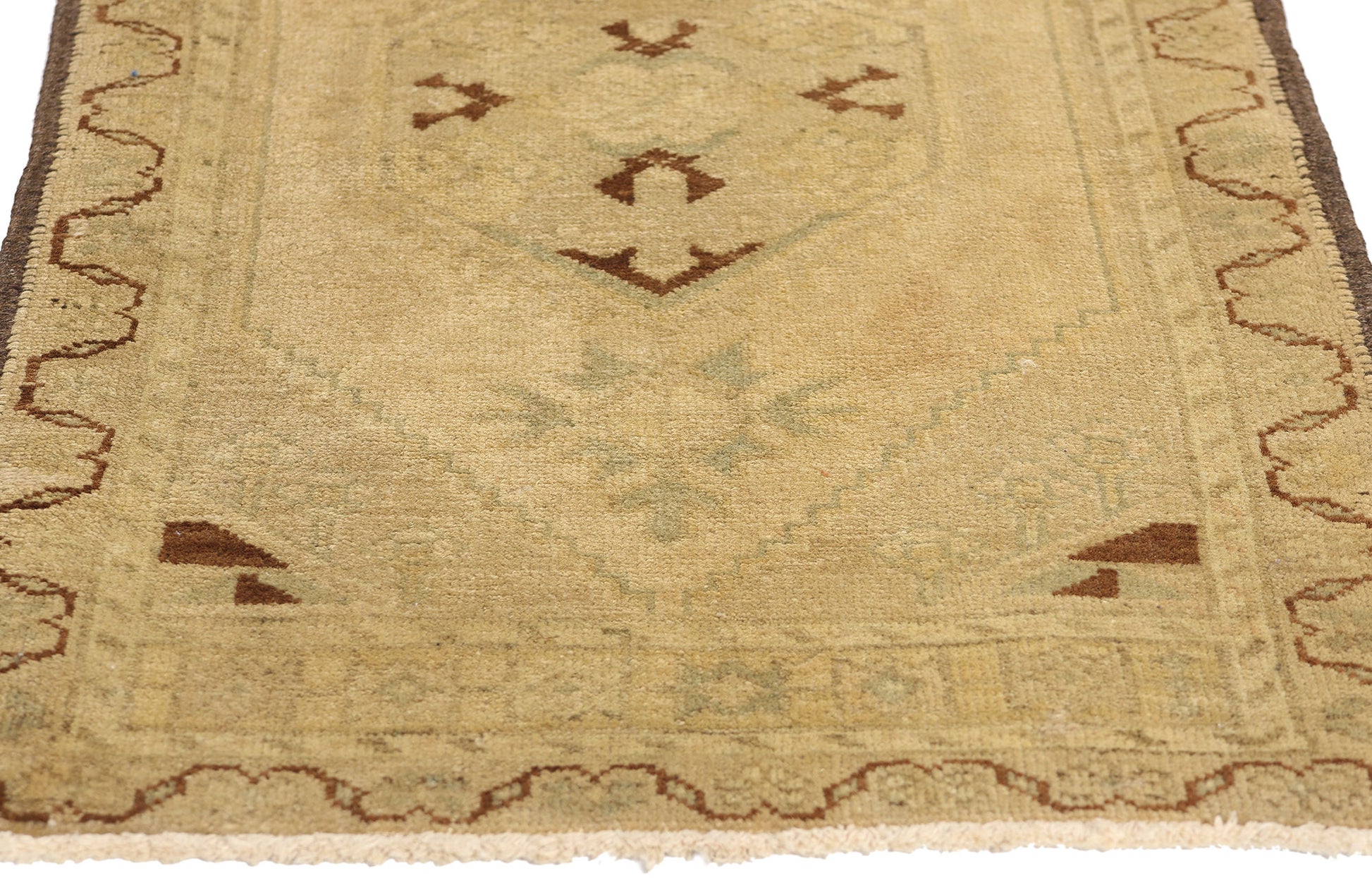 2 x 4 Vintage Turkish Yastik Rug 50709