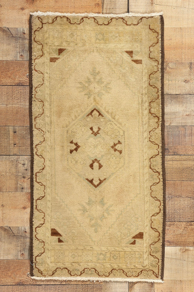 2 x 4 Vintage Turkish Yastik Rug 50709