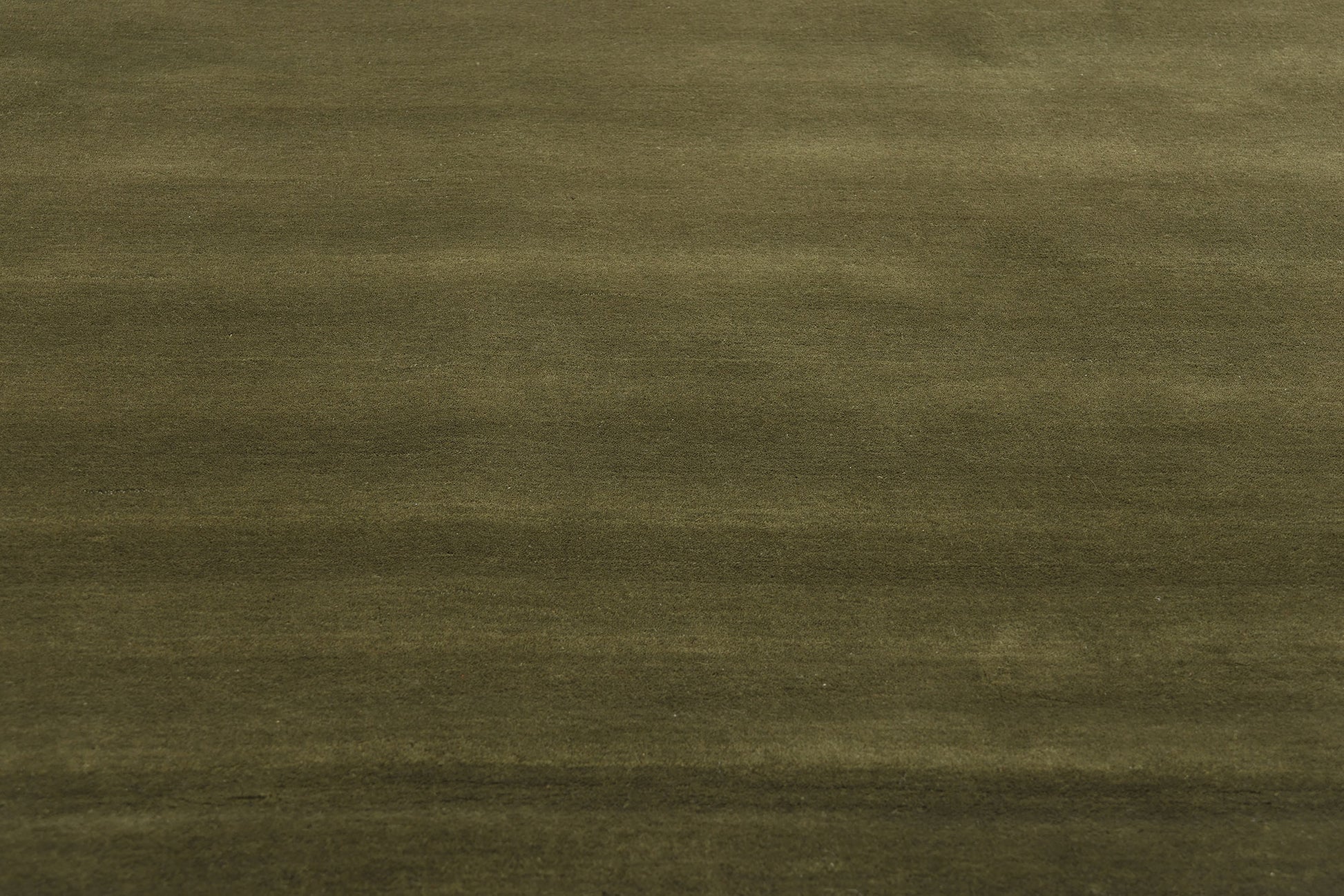 10 x 13 Solid Olive Green Modern Rug 31153