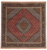 7 x 7 Square Vintage Persian Mahi Tabriz Rug 78781