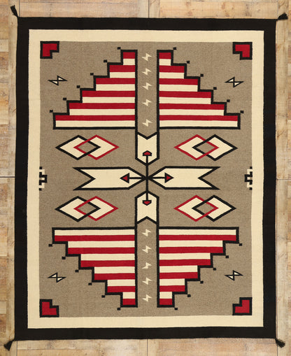 8 x 10 Southwest Modern Navajo-Style Rug 81041