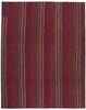 10 x 12 Vintage Turkish Striped Kilim Rug 60795