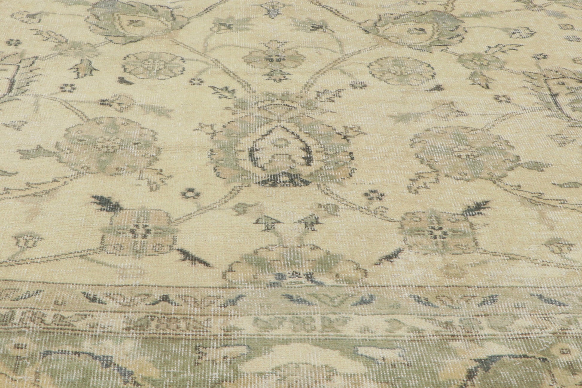 10 x 13 Vintage Turkish Sivas Rug 51232