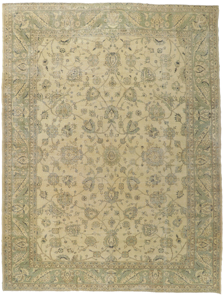10 x 13 Vintage Turkish Sivas Rug 51232
