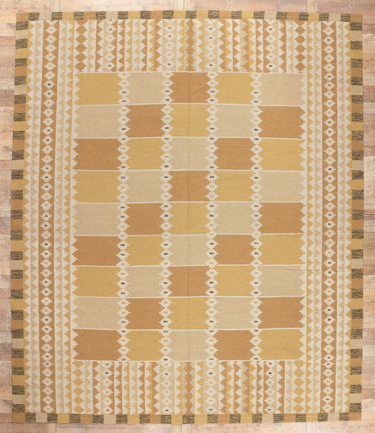 11 x 13 Swedish-Inspired Kilim Rug 30990