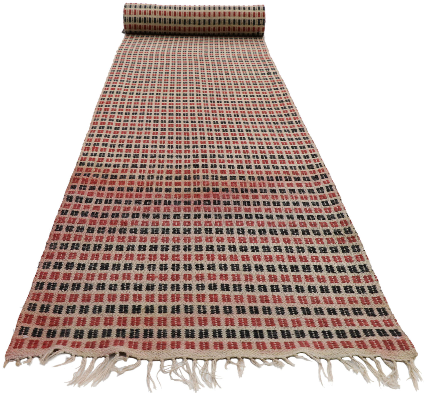 3 x 29 Vintage Extra-Long Swedish Rollakan Rug 76917