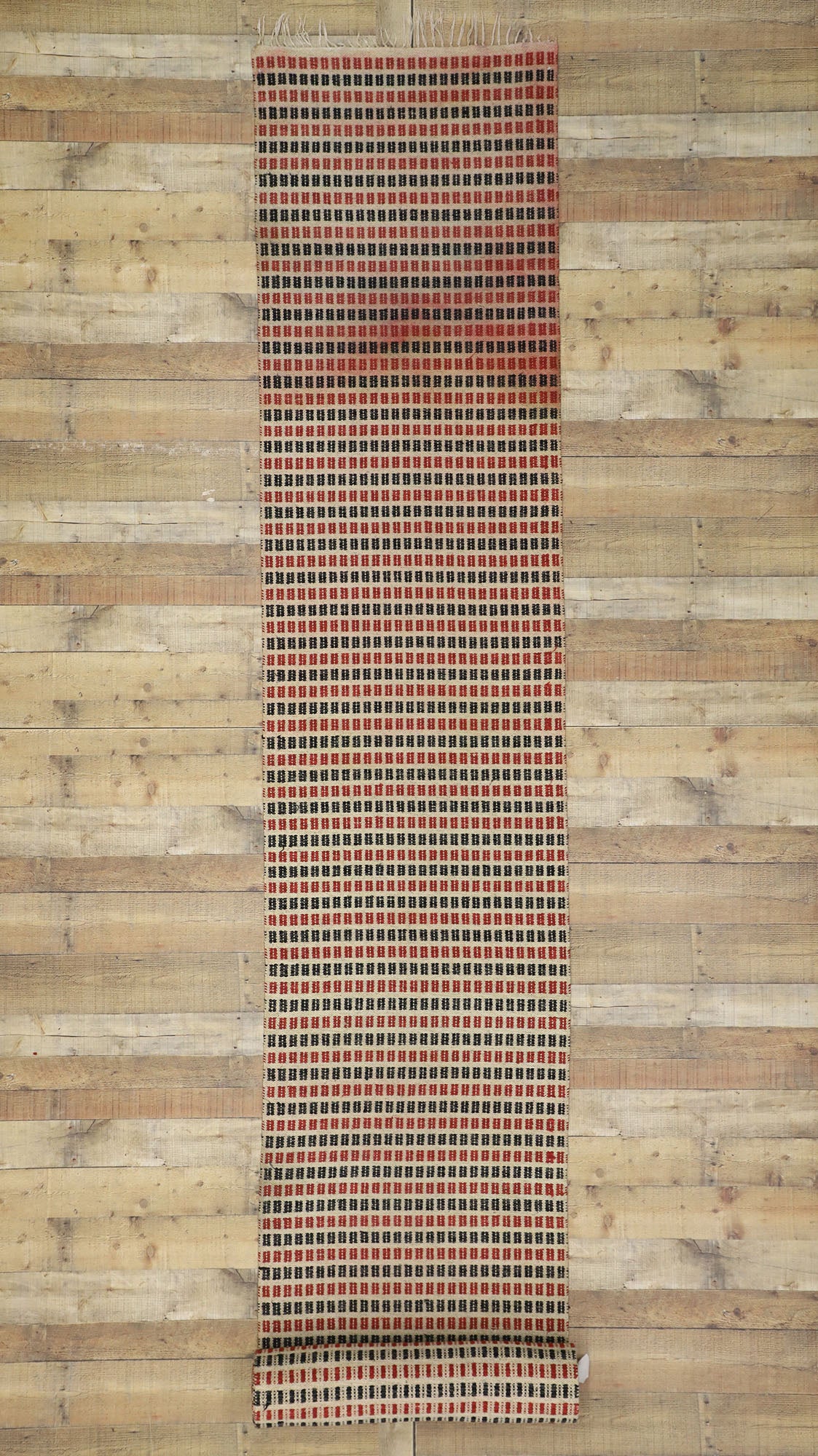 3 x 29 Vintage Extra-Long Swedish Rollakan Rug 76917