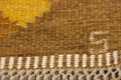 6 x 8 Brita Svefors Vintage Swedish Rollakan Rug 78259