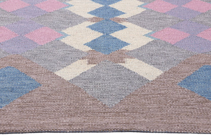 10 x 10 Scandinavian Modern Swedish Inspired Kilim Rug 30976