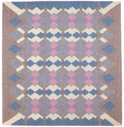 10 x 10 Scandinavian Modern Swedish Inspired Kilim Rug 30976