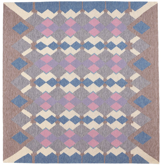 10 x 10 Scandinavian Modern Swedish Inspired Kilim Rug 30976