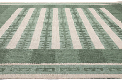 10 x 12 Scandinavian Modern Swedish Inspired Kilim Rug 30975