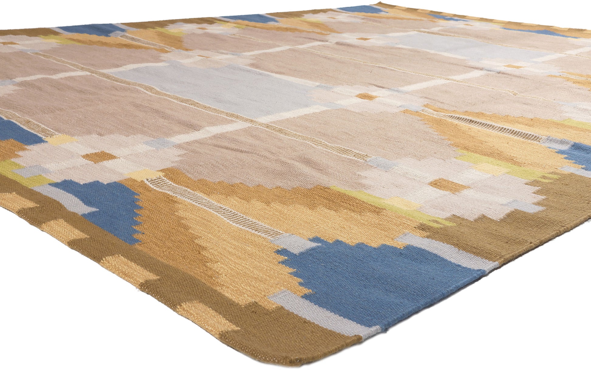 10 x 13 Swedish Inspired Kilim Rug 31001