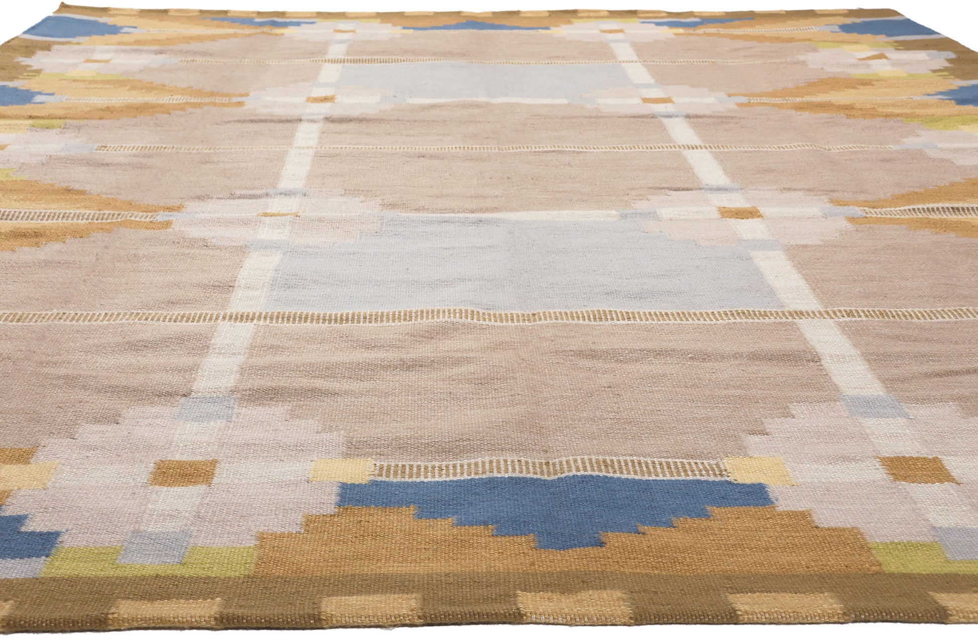 10 x 13 Swedish Inspired Kilim Rug 31001