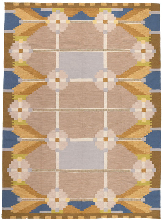 10 x 13 Swedish Inspired Kilim Rug 31001