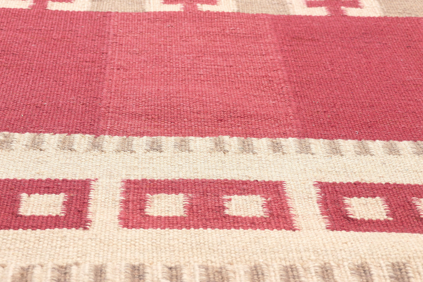 10 x 14 Scandinavian Modern Swedish Inspired Kilim Rug 30977