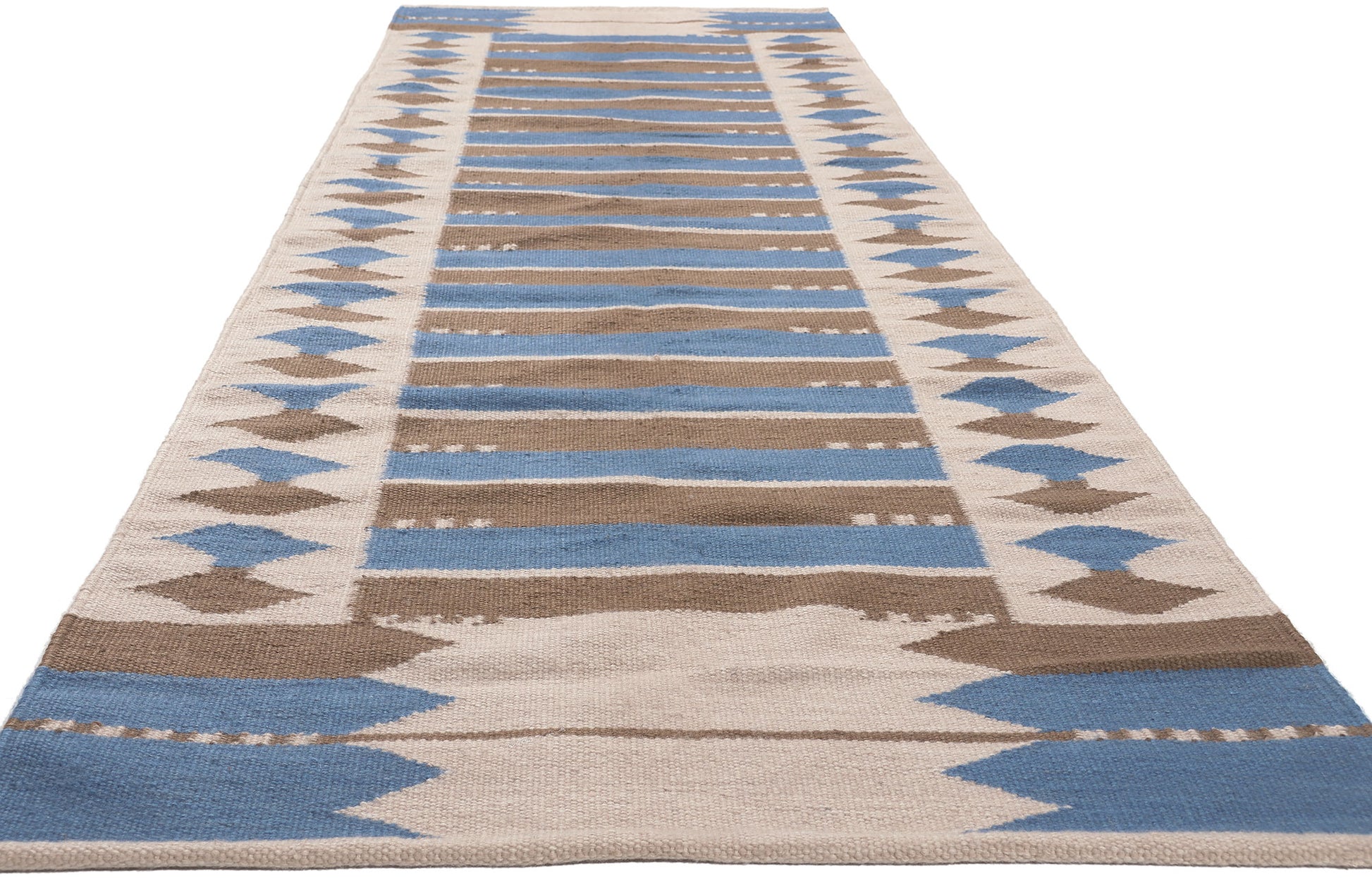4 x 13 Swedish Inspired Kilim Rug 31003