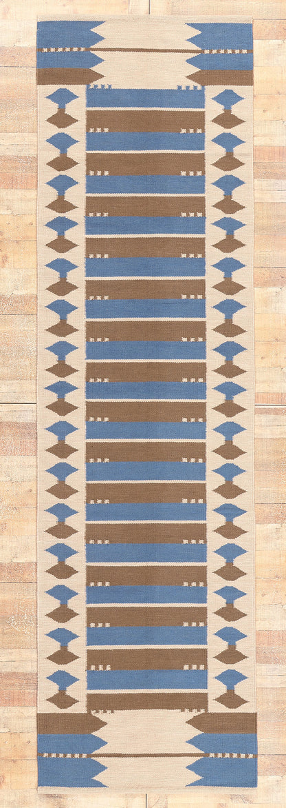 4 x 13 Swedish Inspired Kilim Rug 31003