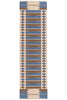 4 x 13 Swedish Inspired Kilim Rug 31003