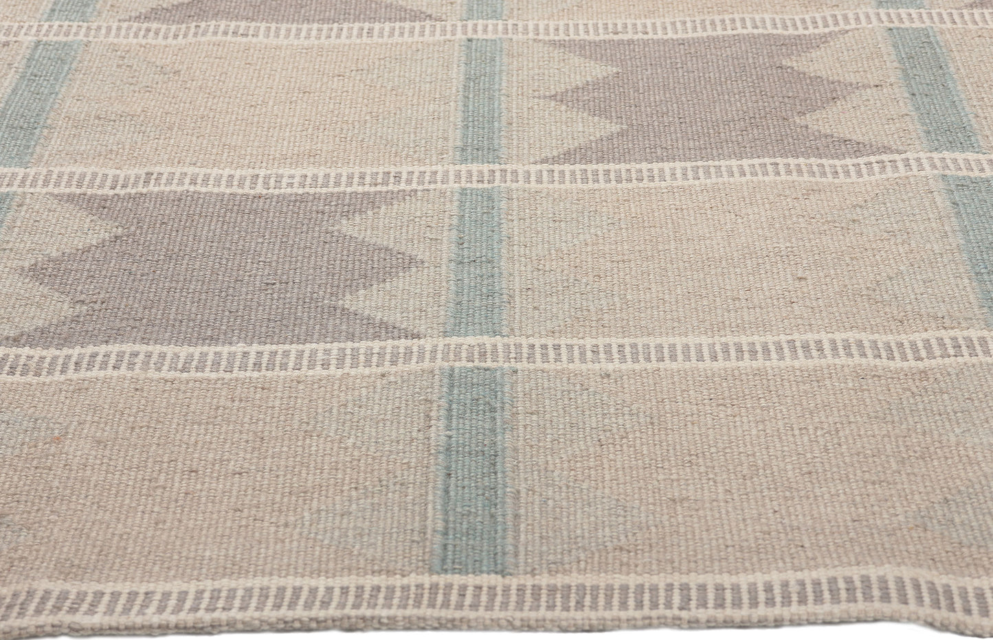 5 x 8 Scandinavian Modern Swedish Inspired Kilim Rug 30802