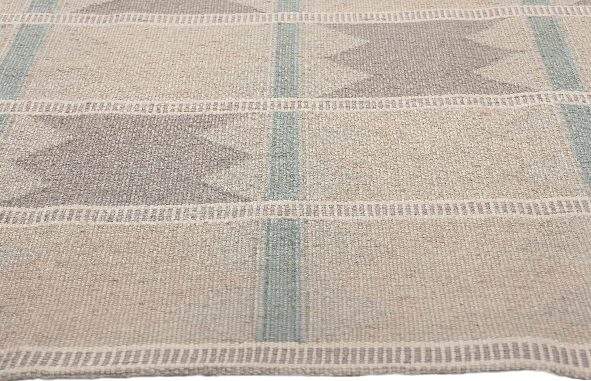 5 x 8 Scandinavian Modern Swedish Inspired Kilim Rug 30802