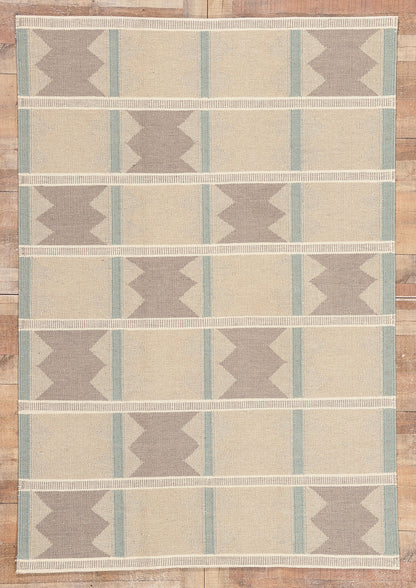 5 x 8 Scandinavian Modern Swedish Inspired Kilim Rug 30802