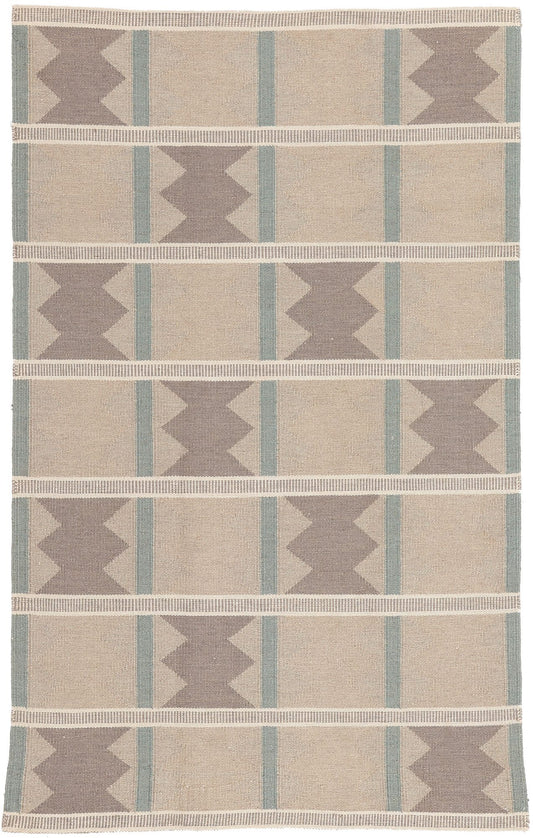 5 x 8 Scandinavian Modern Swedish Inspired Kilim Rug 30804