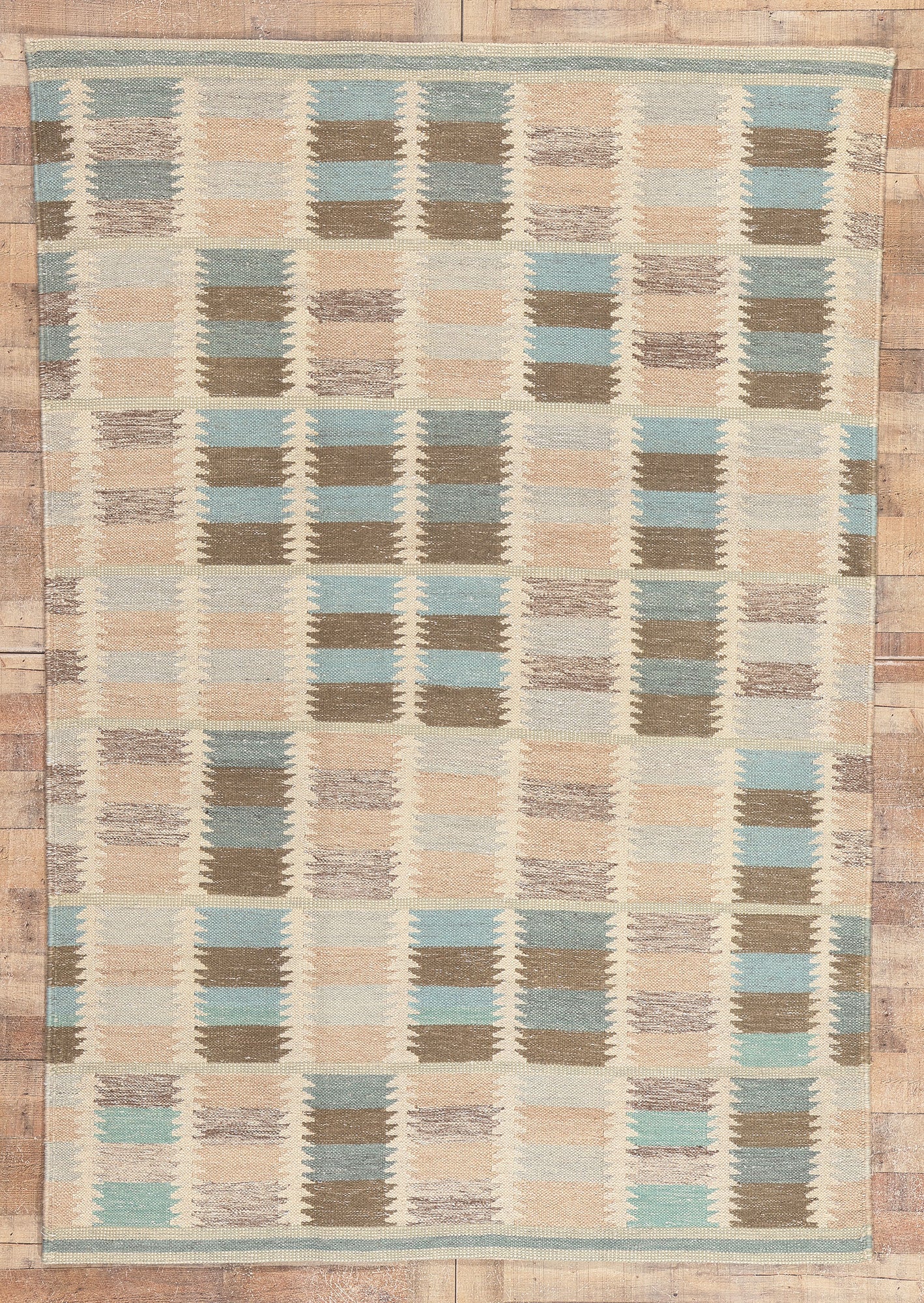 6 x 9 Swedish Inspired Kilim Rug 30693