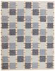 9 x 12 Scandinavian Modern Swedish Inspired Kilim Rug 31124