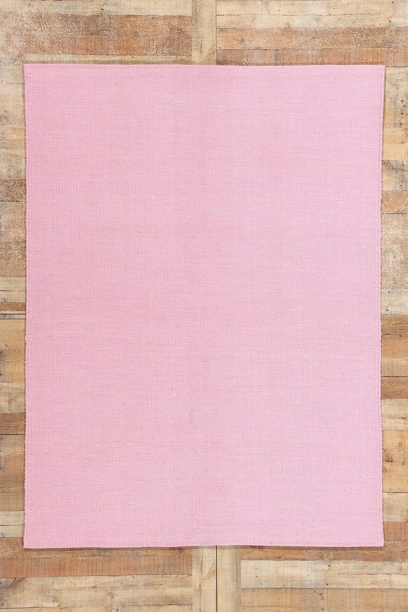 5 x 7 Swedish Inspired Pink Kilim Rug 30689