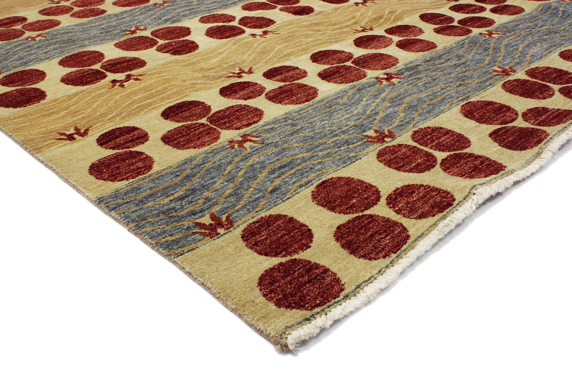 6 x 9 Transitional Indian Rug 30289