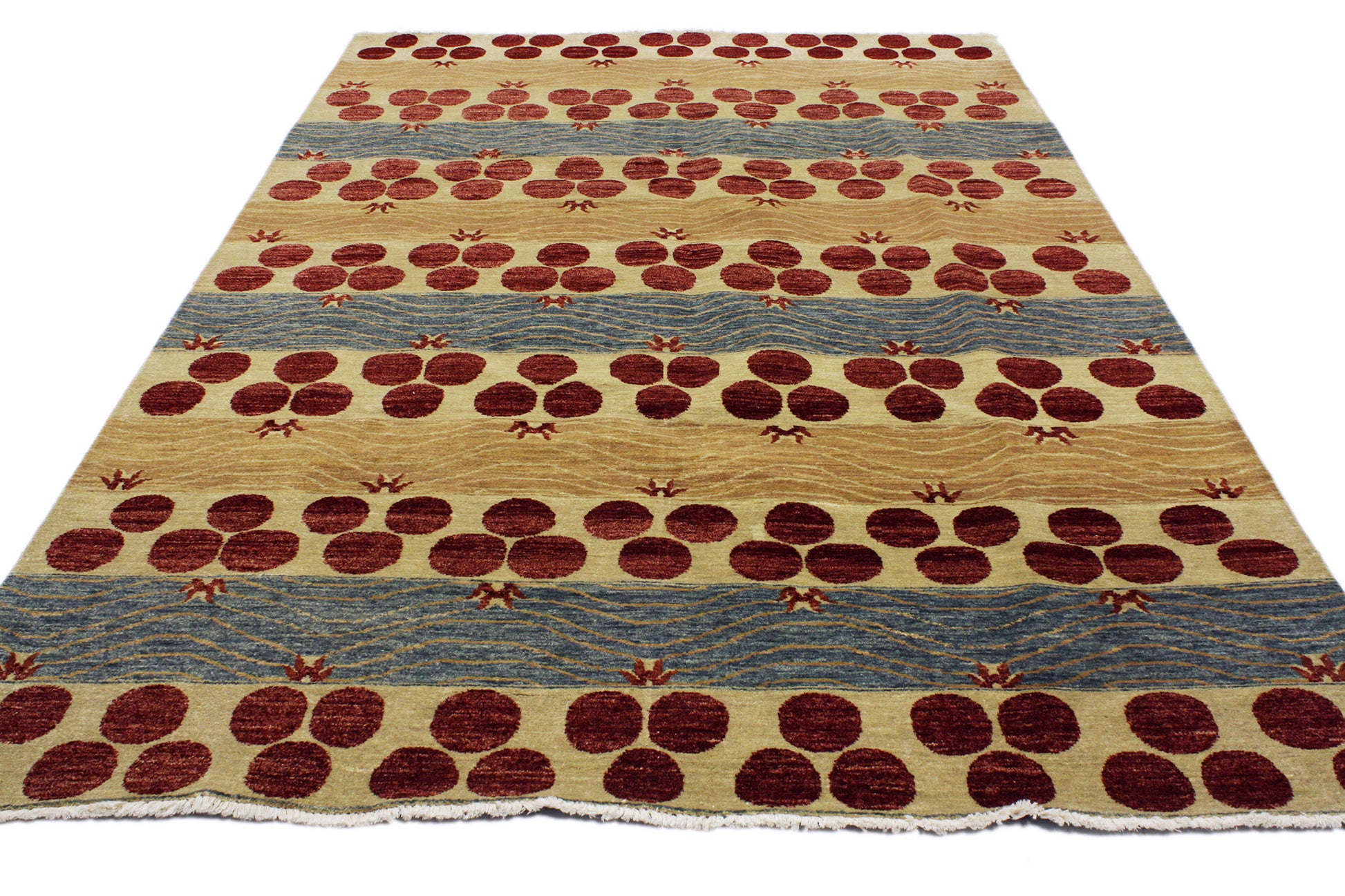6 x 9 Transitional Indian Rug 30289