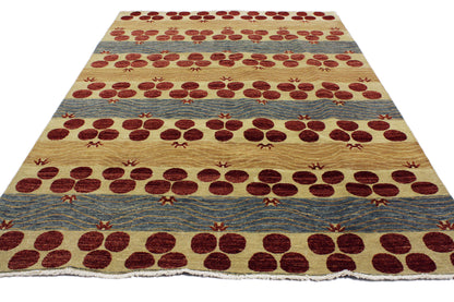 6 x 9 Transitional Indian Rug 30289
